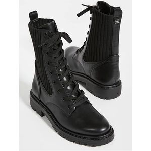 Sam Edelman Combat Lydell Boots | Black | Sz 6.5